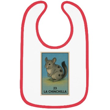 Discover LA CHINCHILLA - THE CHINCHILLA - LA LOTERÍA Bibs