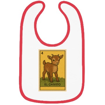 Discover EL CHIVITO - THE BABY GOAT - LA LOTERÍA Bibs