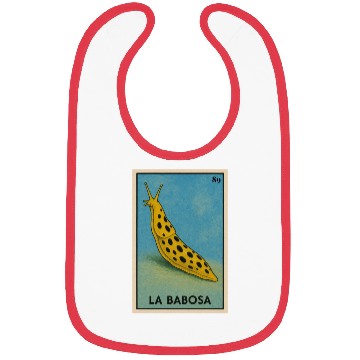Discover LA BABOSA - THE SLUG - LA LOTERÍA Bibs