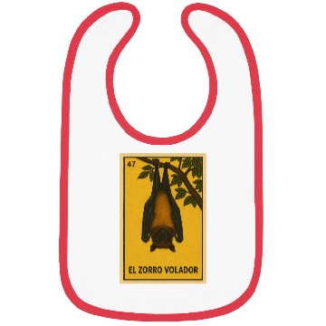 Discover EL ZORRO VOLADOR - THE FLYING FOX - LA LOTERÍA Bibs