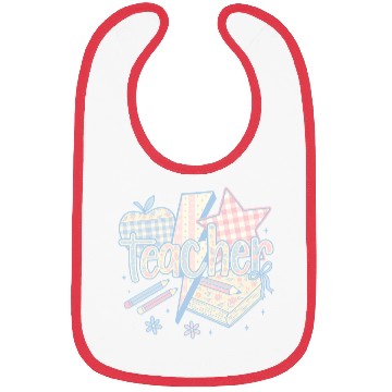 Discover Back to School Teacher Bibs