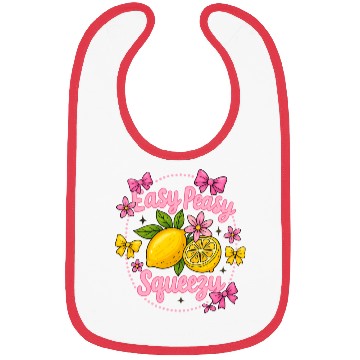 Discover Preppy Lemon Summer Lemon Coquette Bibs