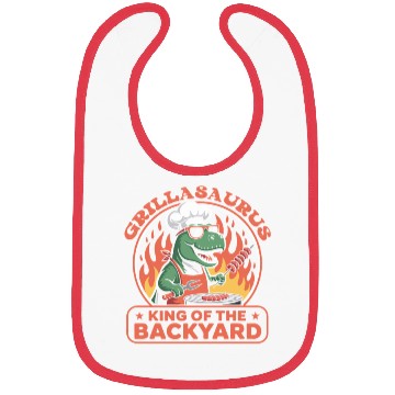 Discover Funny Dinosaur BBQ Chef – Summer Grilling Bibs