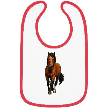 Discover Realistic Brown Horse – Majestic Horse Bibs
