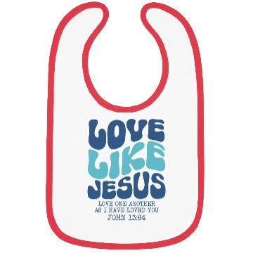 Discover Love Like Jesus Christian Bibs