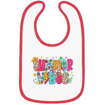 Discover Neon Summer Vibes Bibs