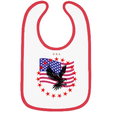 Discover eagle usa Bibs