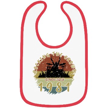 Discover 44th Birthday Rocking the crowd DRM 07/1981 Bibs