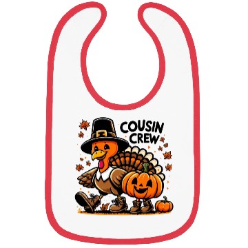 Discover Halloween Cousin Crew Bibs