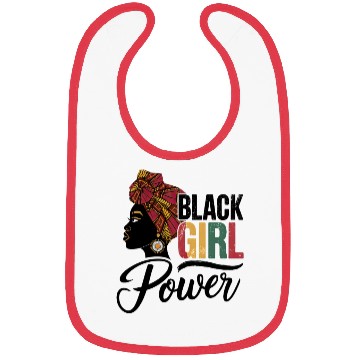 Discover Juneteenth BLACK GIRL Power Bibs