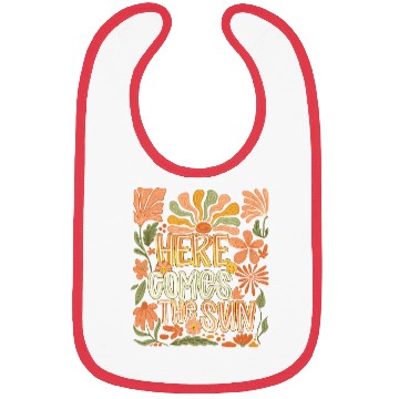 Discover Here Come the Sun Summer Vacation Bibs