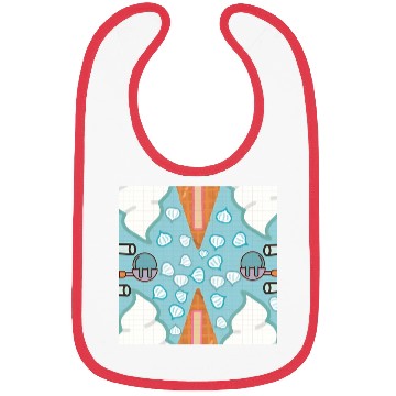 Discover Frosted Fantasy Bibs