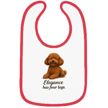 Discover Toy Poodle – Elegance Has Four Legs Bibs