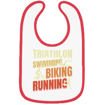Discover Triathlon Swim Run Cycle Repeat Bibs