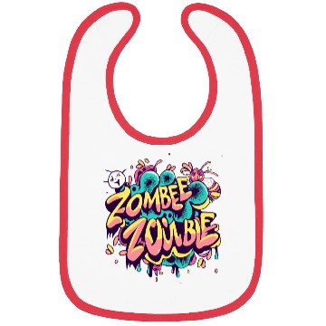 Discover Zombee Zombie Graffiti Bibs