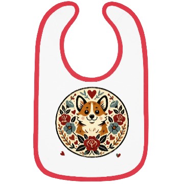 Discover Corgi Lover Bibs