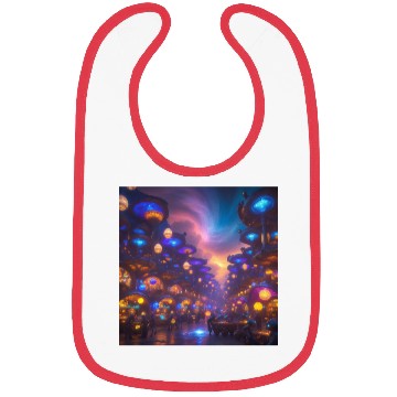 Discover Alien Bazaar Bibs