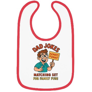 Discover Funny Dad Jokes Bibs – Always Punny!