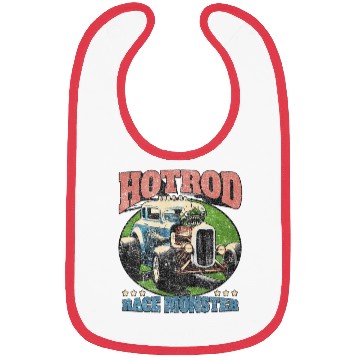 Discover Hot Rod Monster Retro Race Bibs
