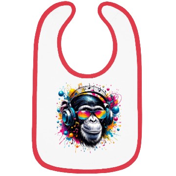 Discover Monkey Beats Bibs