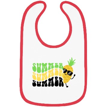 Discover SURF hello summer Bibs