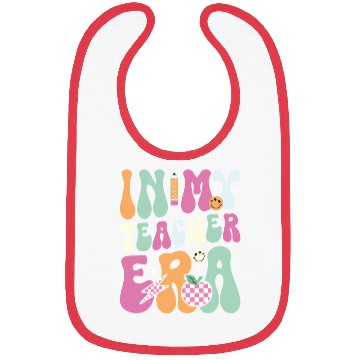 Discover In My Teacher Era, Teacher Appreciation Gift Bibs