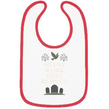 Discover Cemetery Worker Groundskeeper Graveyard Memorial Bibs