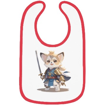 Discover Dog Samurai General Bibs