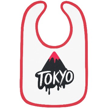 Discover Tokyo Text Design Bibs