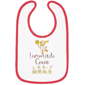Discover Lemonade Crew Kawaii Goose Bibs