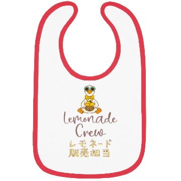 Discover Lemonade Crew Funny Goose Bibs