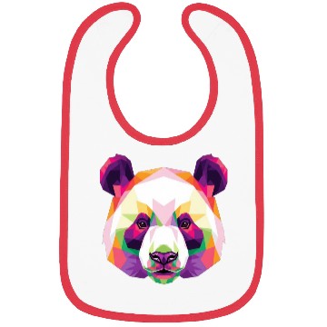 Discover galaxy panda Bibs