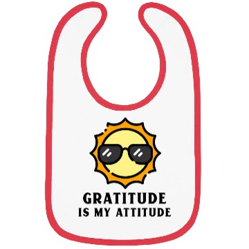 Discover GRATITUDE IS MY ATTITUDE Bibs