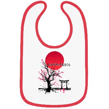 Discover Iconic Sakura Flower Bibs