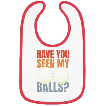Discover Funny Golf Player Quote Bibs