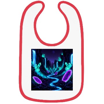 Discover Bioluminescent Crystal Valley Bibs