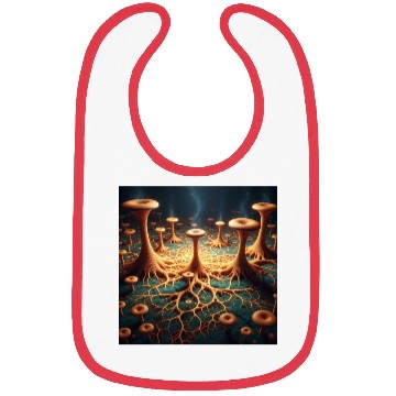 Discover Fungi Forest Dream Bibs