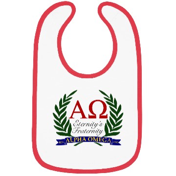 Discover Alpha Omega, Eternity's Fraternity Bibs