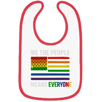 Discover Everyone's Rainbow Flag Bibs