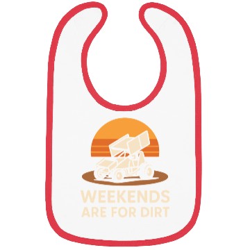 Discover Sprint Car Racing Dirt Track Speed Oval Race Bibs