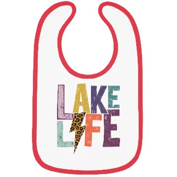 Discover Lake Life bolt Bibs