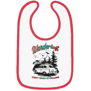 Discover Camping Wanderlust Dirty Road Is Calling Bibs
