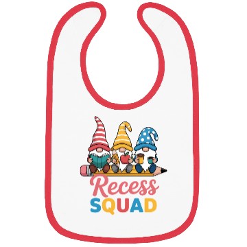 Discover Recess Squad Teacher Para Playground Student Bibs