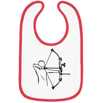 Discover Archery Guy Drawing Bibs