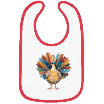 Discover Coquette Thanksgiving Turkey Bibs