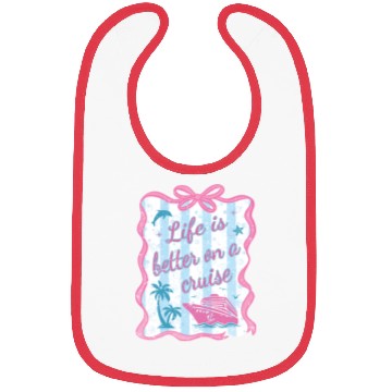 Discover Coquette Cruise Life Summer Girly Cruise Bibs