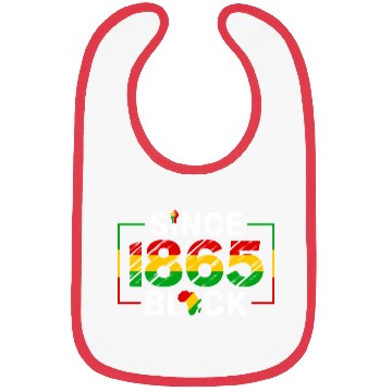 Discover Since 1865 Black Bibs