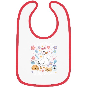 Discover Veterinarian Silly Goose Veterinary Medicine Bibs