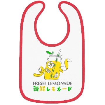 Discover Fresh Lemonade Jar Whimsical Bibs