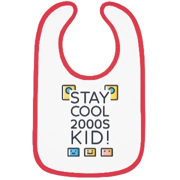 Discover Stay Cool 2000s Kid – Y2K Retro Bibs